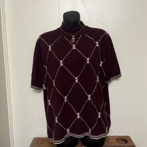 Vintage Cottage Core Sweater!! 
Sag Harbor